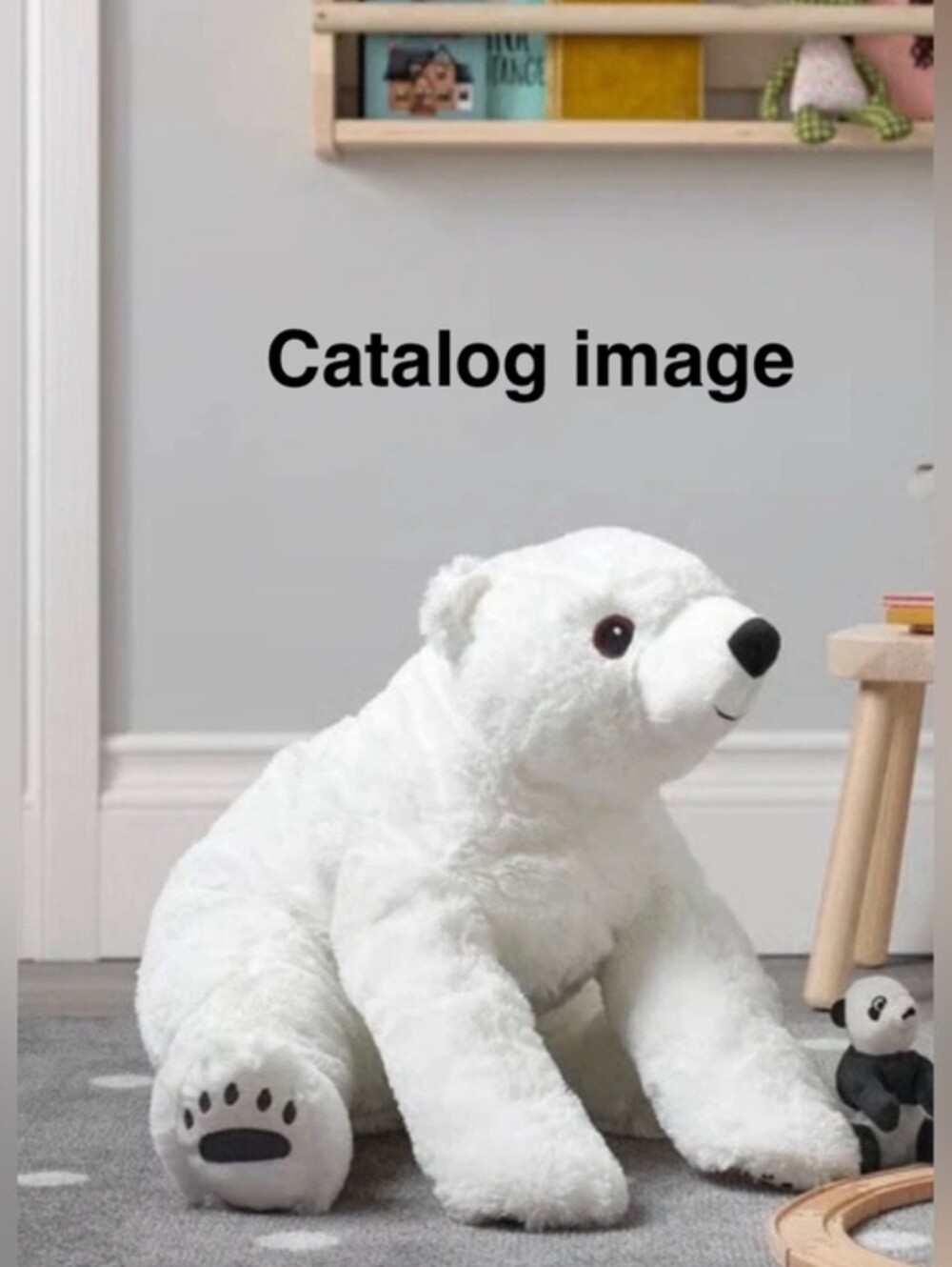 Ikea SNUTTIG Soft White Large Polar Bear